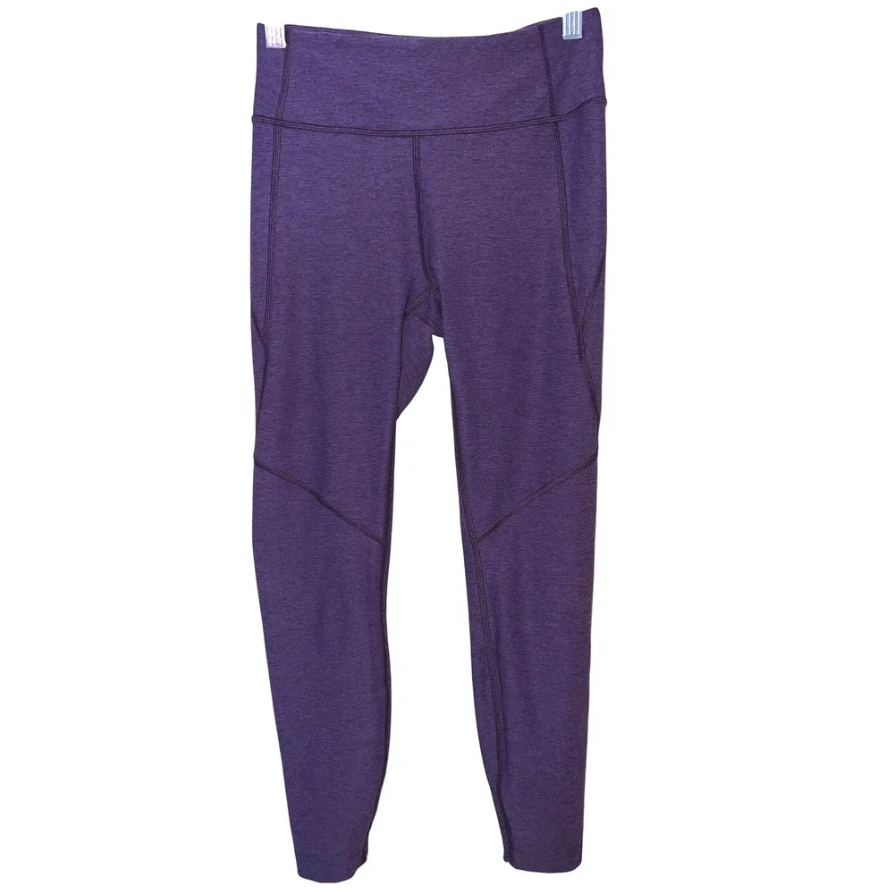 Outdoor Voices Cropped Legging BlackBerry‎ Purple XS EUC